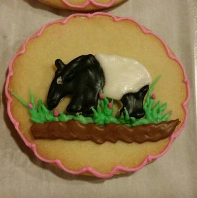 Tapir Cookie - Cake by Dinusha Wijeyakulasuriya