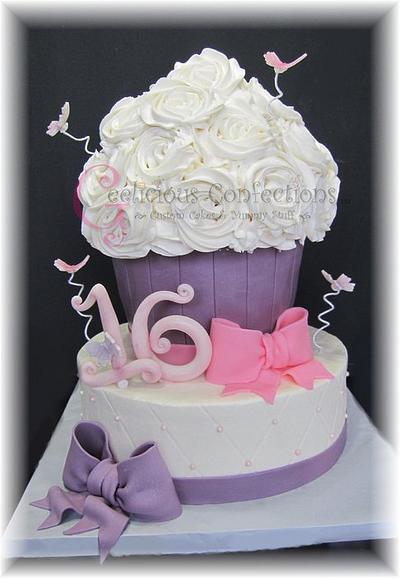 Sweet 16 Cake - Cake by Geelicious Confections