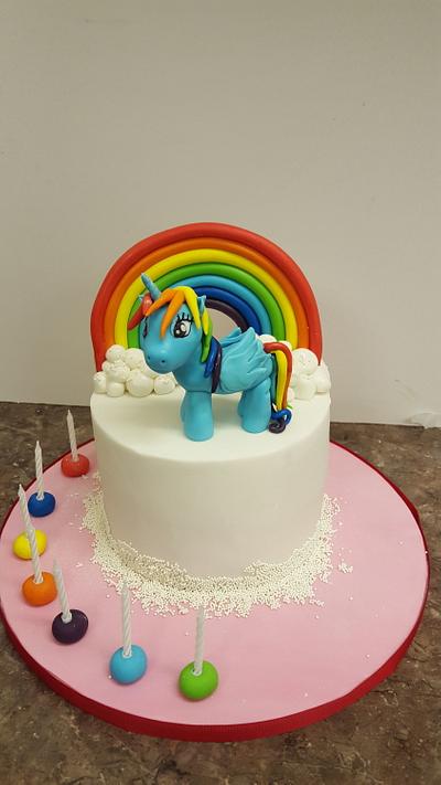 My little pony  - Cake by d and k creative cakes