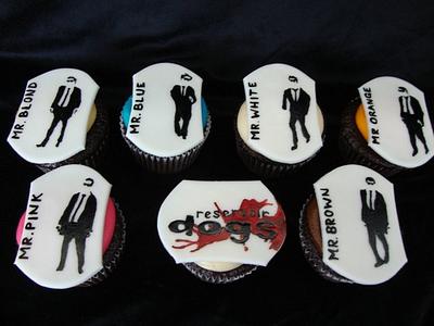 Reservoir Dog Cupcakes  - Cake by SongbirdSweets