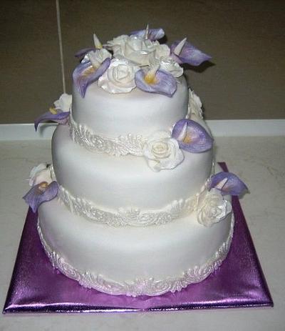 wedding cake - Cake by elamaslakova