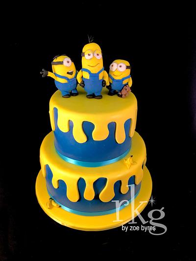 Minions for the minions - Cake by Zoe Byres