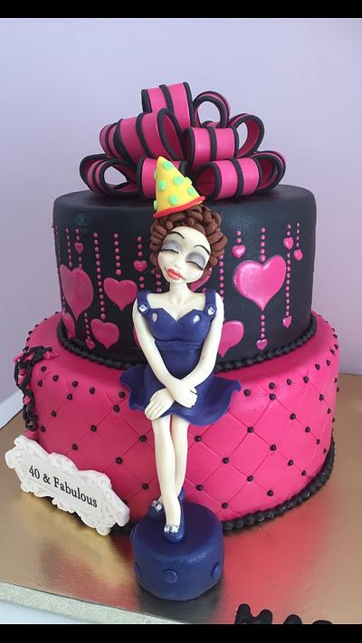 40 &Fabulous - Cake by sosweetbylia