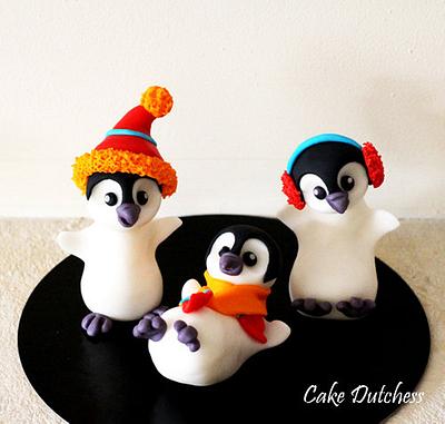 Penguin Caketopper - Cake by Etty