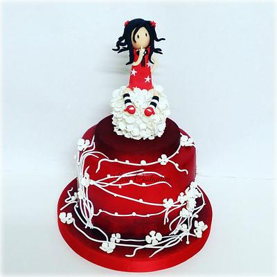 GORJUSS DOLL CAKE - Cake by Lara Costantini