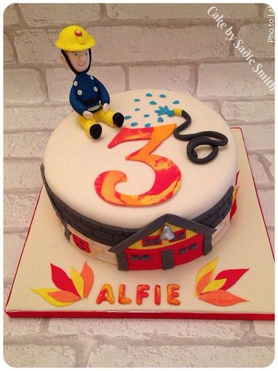 Fireman Cake - Cake by Sadie Smith