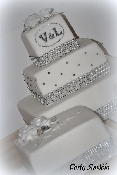wedding cake - Cake by ZuzanaDorty