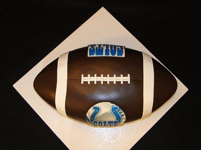 Football Groom's Cake - Cake by Elisa Colon