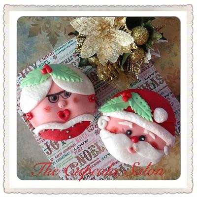 Mr & Mrs Christmas - Cake by thecupcakesalon