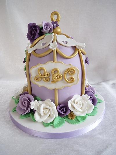 Birdcage cake - Cake by Bonnie151