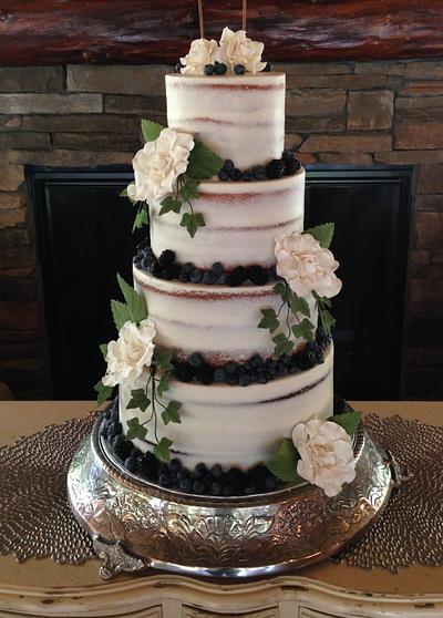Wedding Cake for Sara - Cake by PamIAm