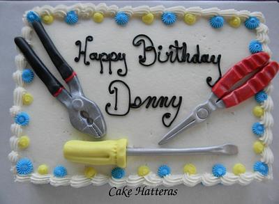 Handyman Birthday Cake - Cake by Donna Tokazowski- Cake Hatteras, Martinsburg WV