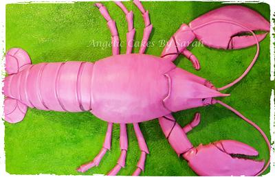 Pink 3d Lobster Cake - Cake by Angelic Cakes By Sarah