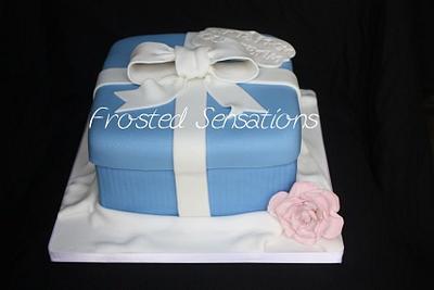Gift box cake - Cake by Virginia