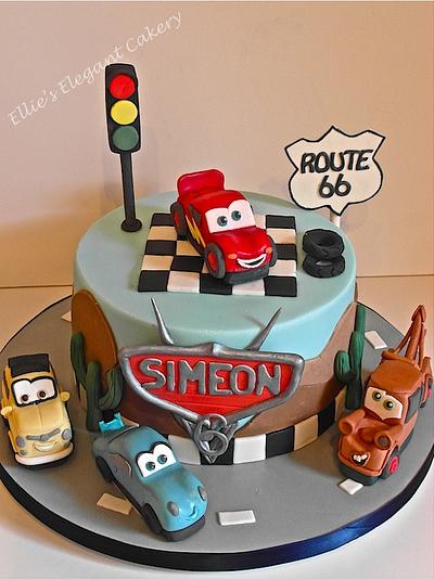 Cars :) - Cake by Ellie @ Ellie's Elegant Cakery