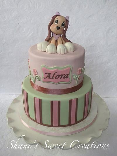 Puppy Love - Cake by Shani's Sweet Creations