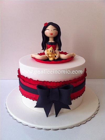 Gothic Girl Cake  - Cake by Pasticcino Mio