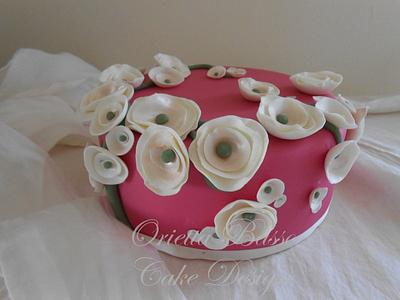 Fucsia e bianco - Cake by Orietta Basso