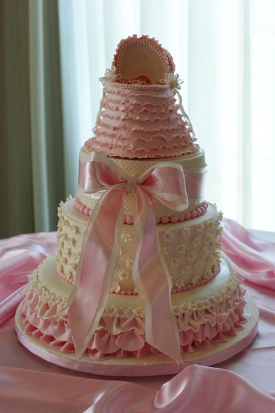 Baby Shower Cake  - Cake by Margie