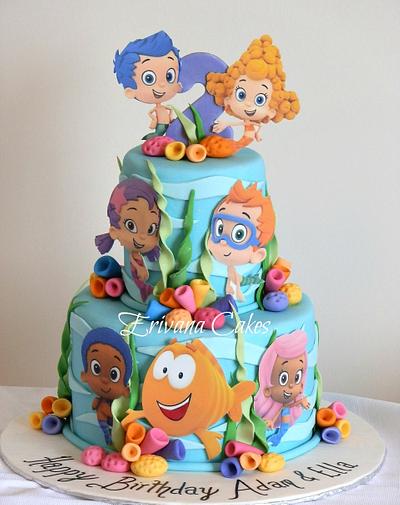 Bubble Guppies Cake - Cake by erivana