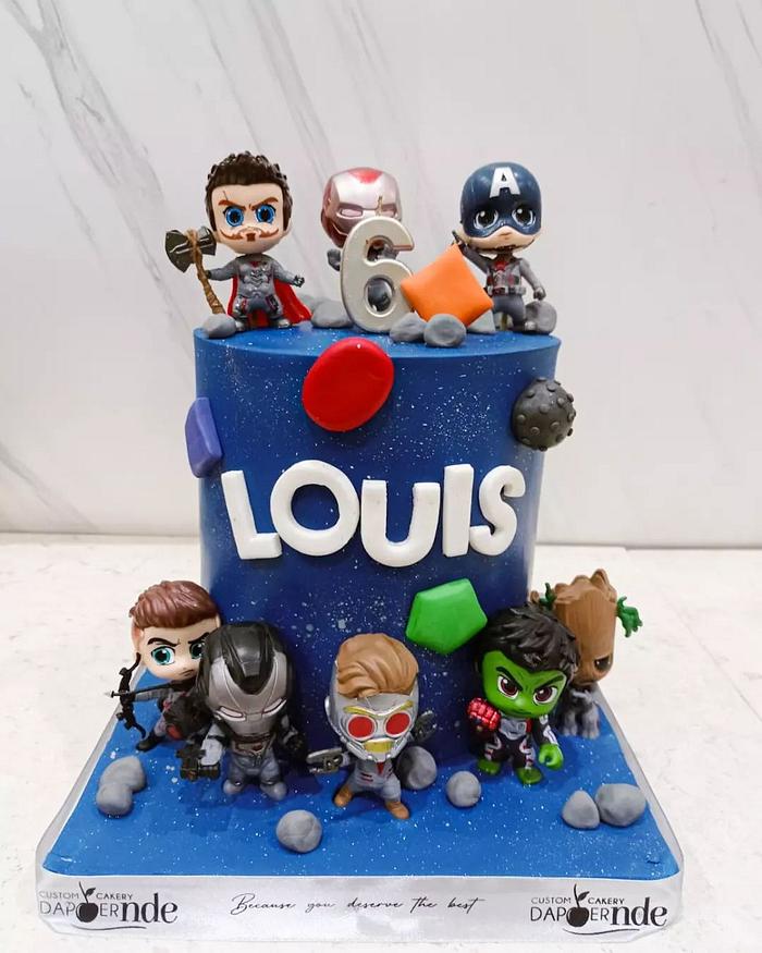 Marvel's Avengers Birthday Cake