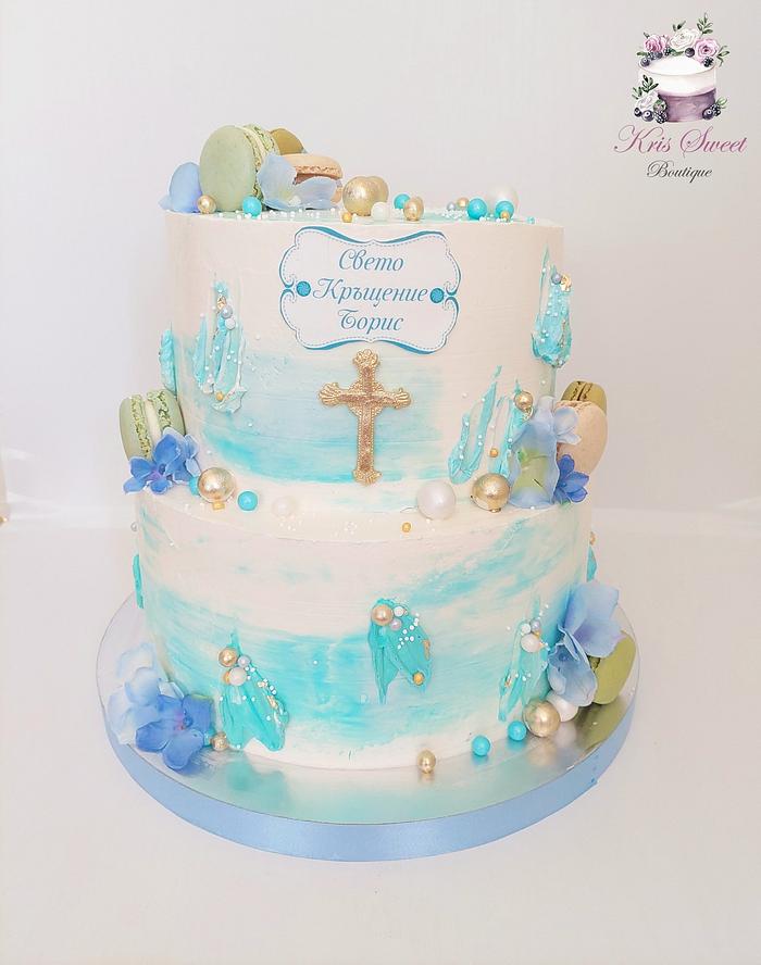 Christening cake