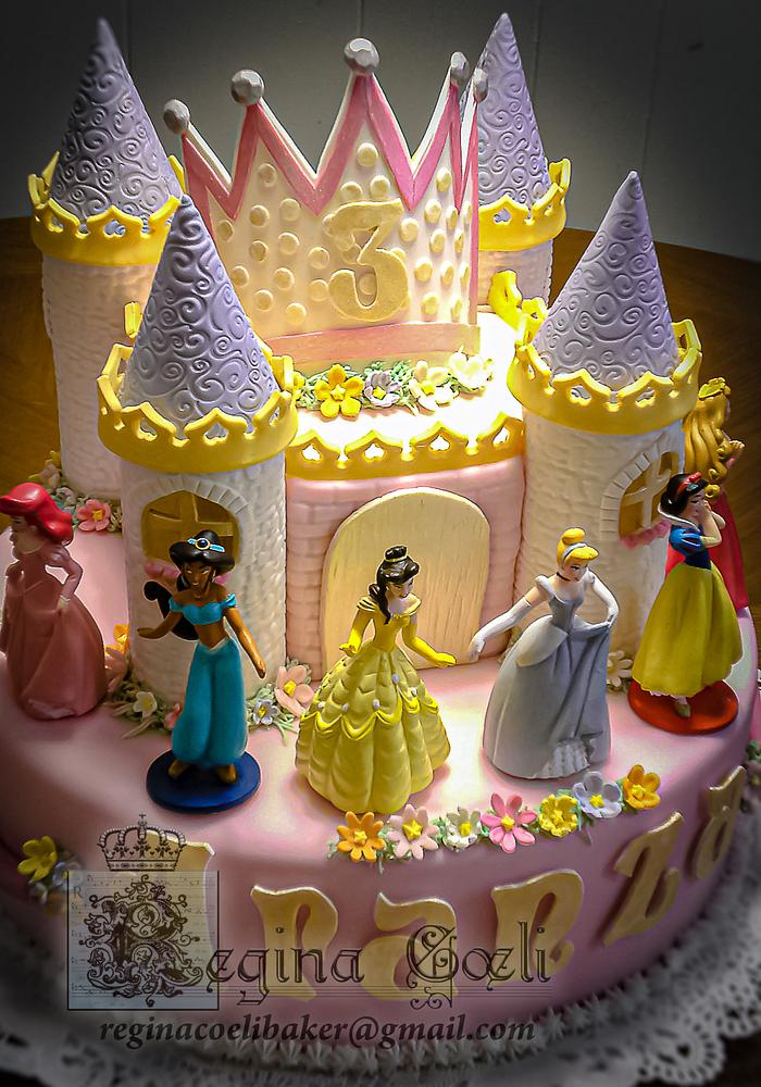 Princess Castle Cake -
