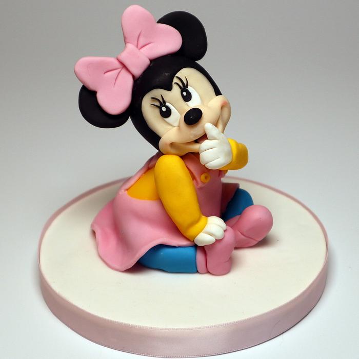 Minnie Mouse Baby figurine.