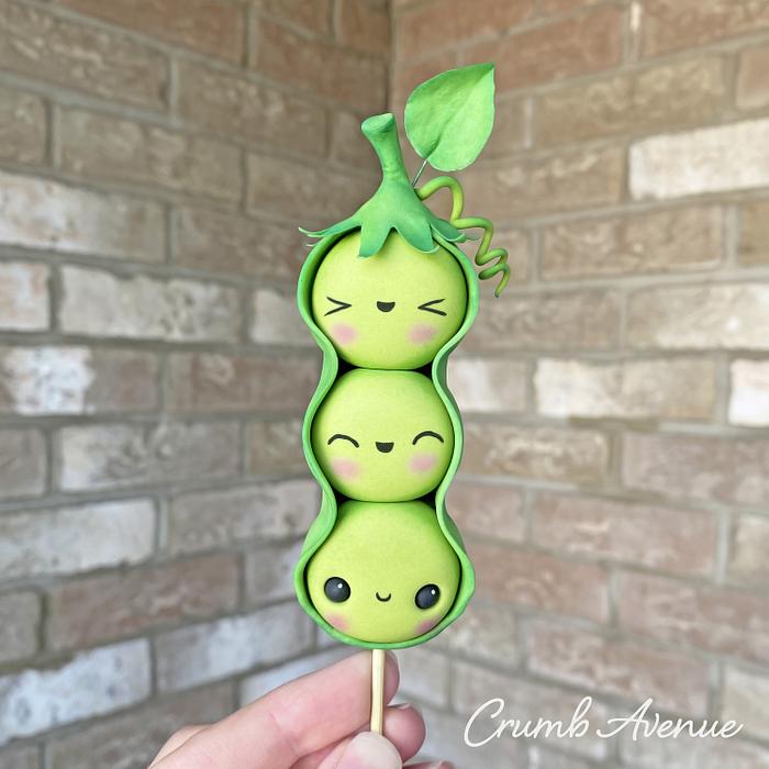 Cute Peas in a Pod