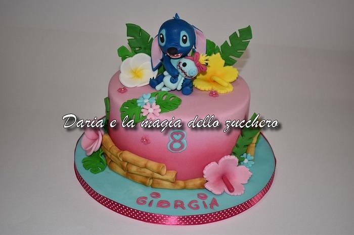 Stitch Disney cake