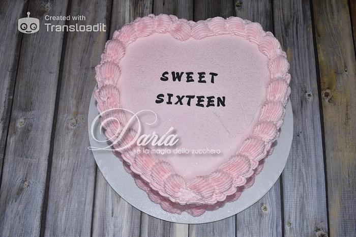 Sweet siwteen lambeth cake