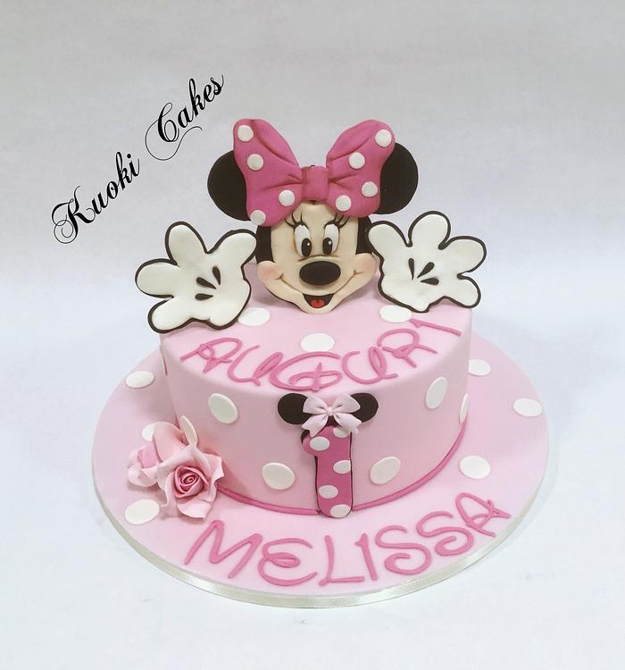 Minnie cake Birthday 