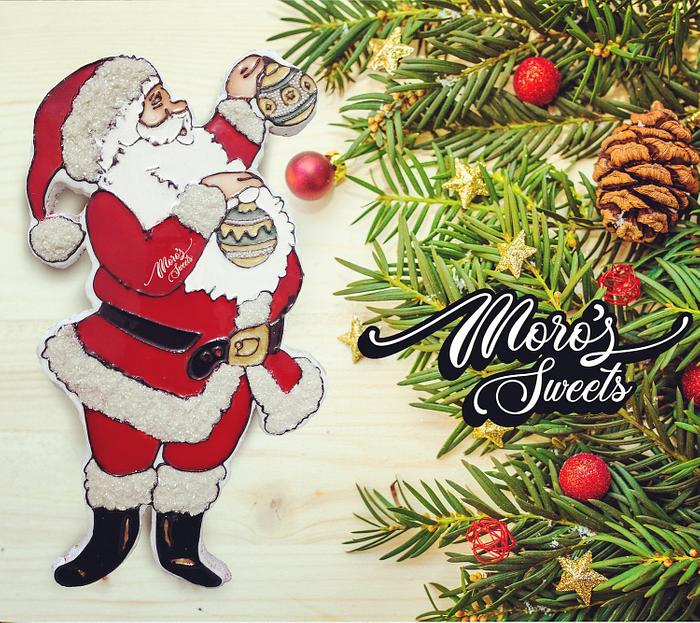 moro's Sweets santa cookie
