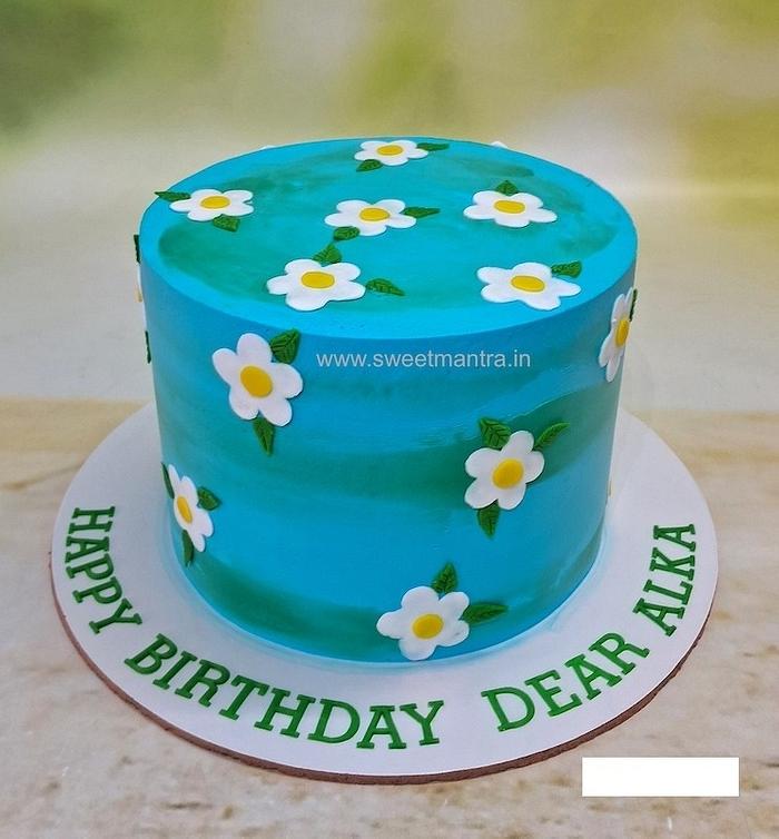 Flower cake design