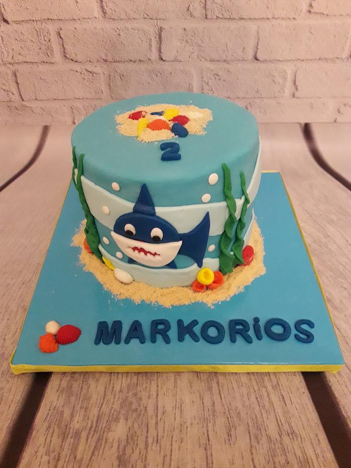 Baby Shark Cake