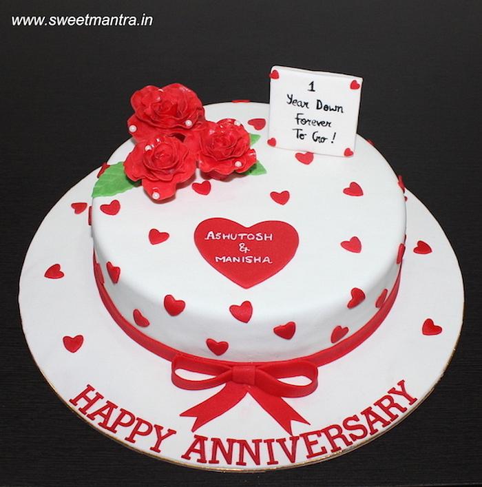 Special Designer Anniversary cake