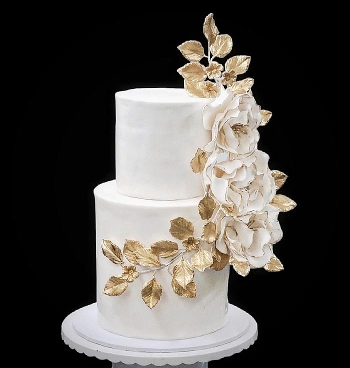 50th wedding anniversary cake 