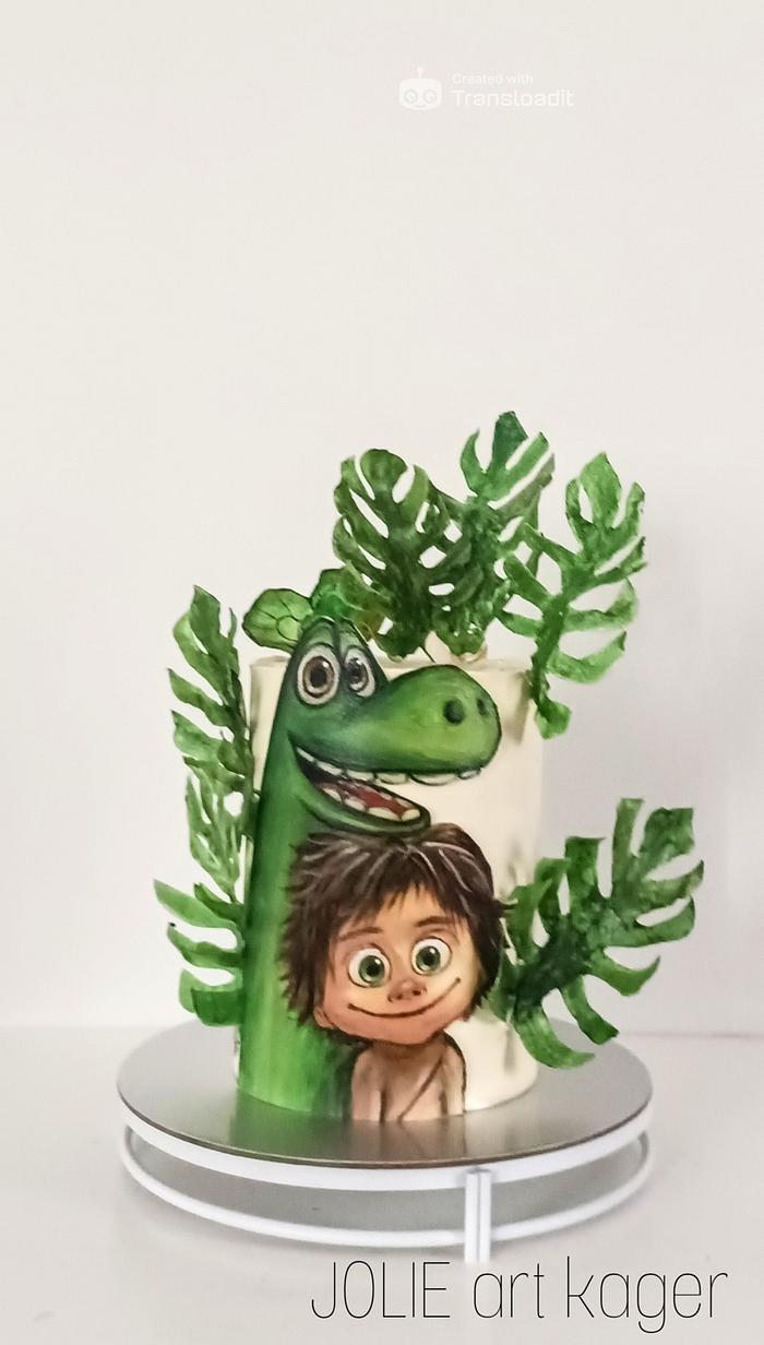 Birthday cake /the good dinosaur inspired 