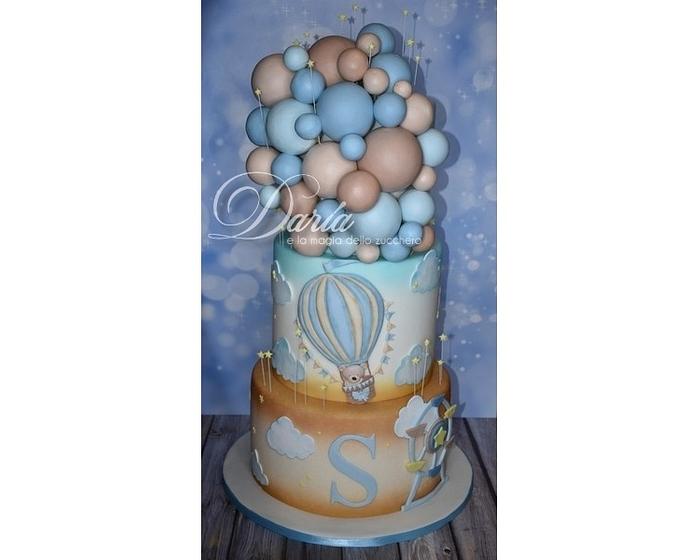 Hot ait balloon cake