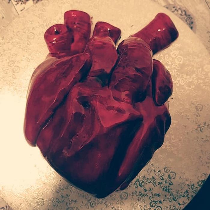 Realistic Heart Cake