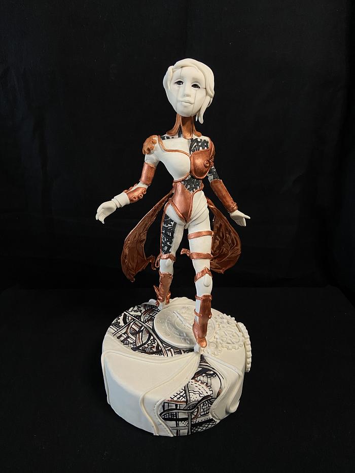 Sci-fi doll /Cake Star Competition