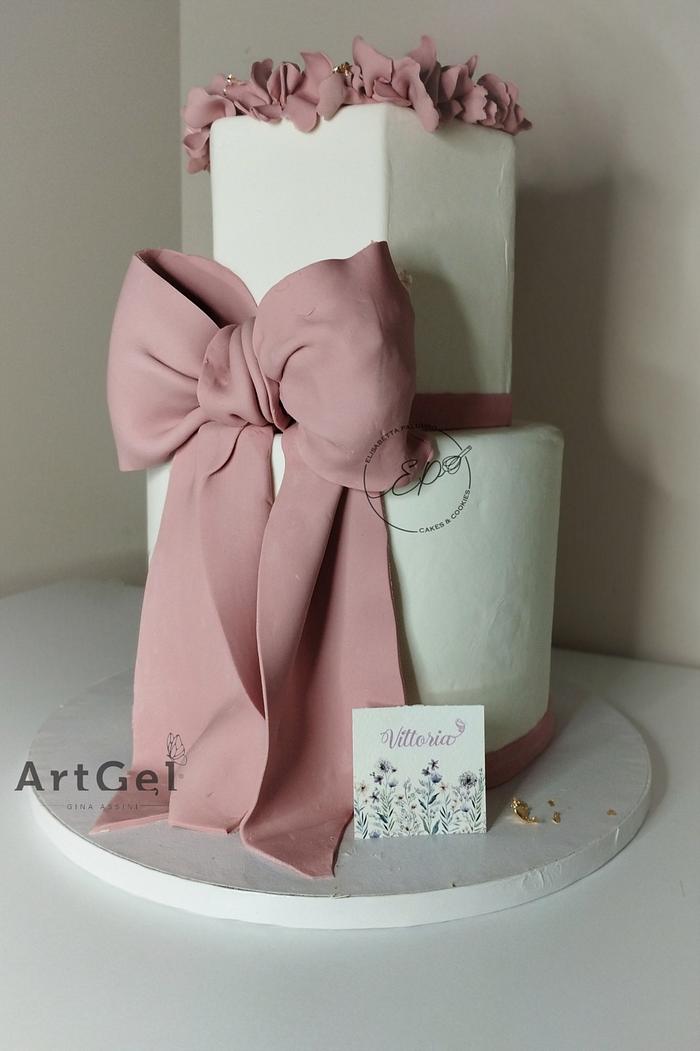 Bow cake 