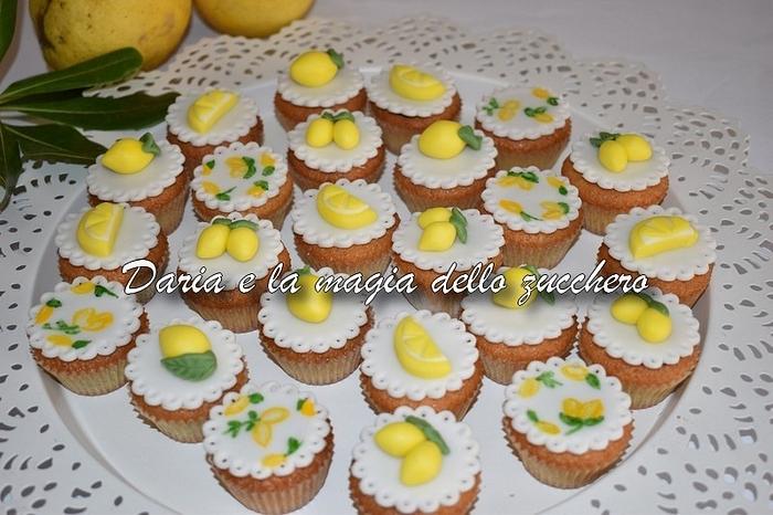 Lemons minicupcakes