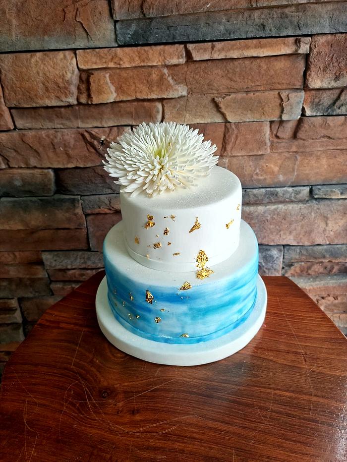 Engagement Cake Wedding Cake