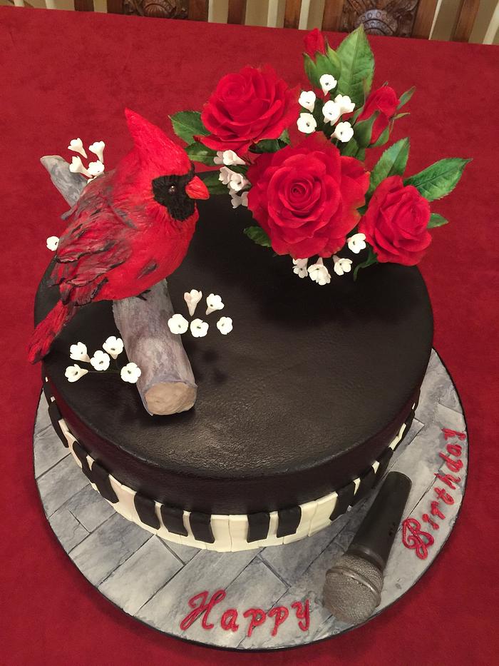 Cardinal cake