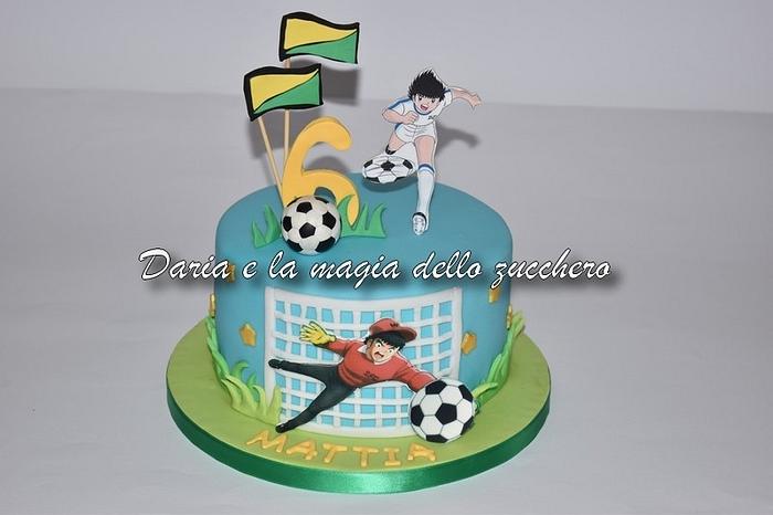 Holly e Benji cake (Capitan Tzubasa cake) - Decorated - CakesDecor