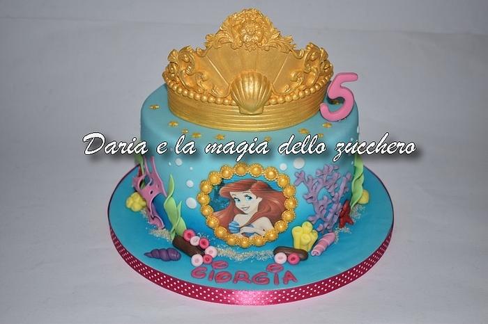 Little Mermaid cake