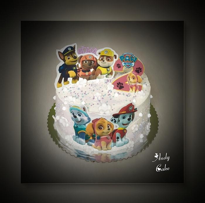 Paw patrol cake