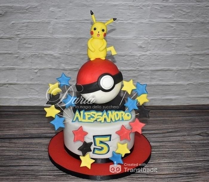 Pokemon cake