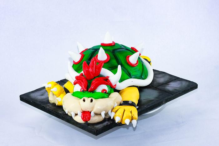 Bowser Mario Cake